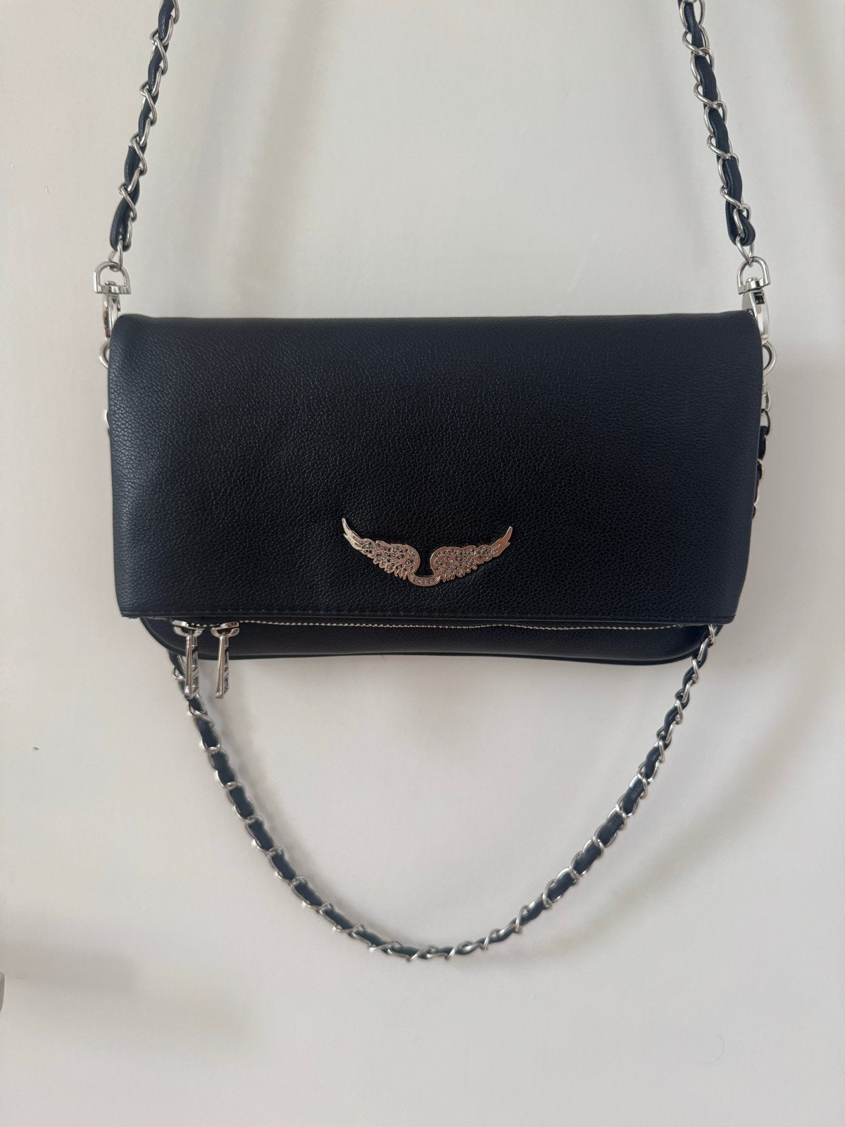 Zadig & Voltaire zwarte schoudertas, Sieraden, Tassen en Uiterlijk, Tassen | Damestassen, Ophalen of Verzenden, Zo goed als nieuw