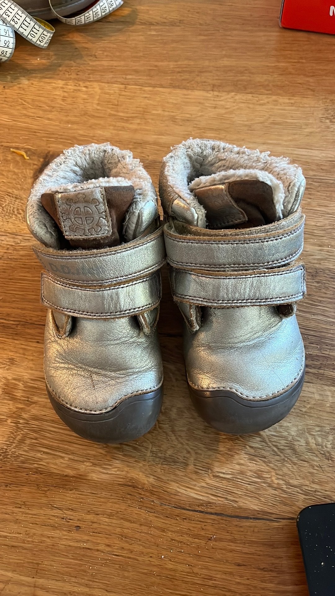 Barefoot D.D. Step zilver maat 27, Gebruikt, Schoenen, Verzenden, Meisje
