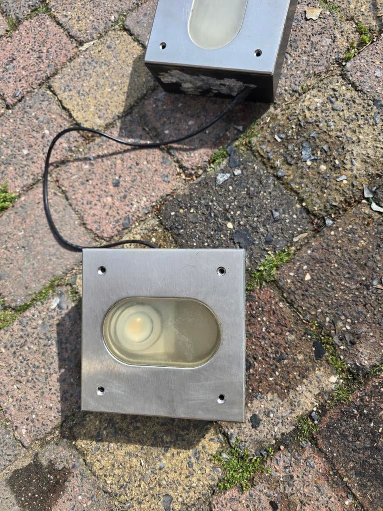 In-Lite Tuinverlichting SENTINA 150X150, Gebruikt, Metaal of Aluminium, Vloerspot of Grondspot, Ophalen of Verzenden