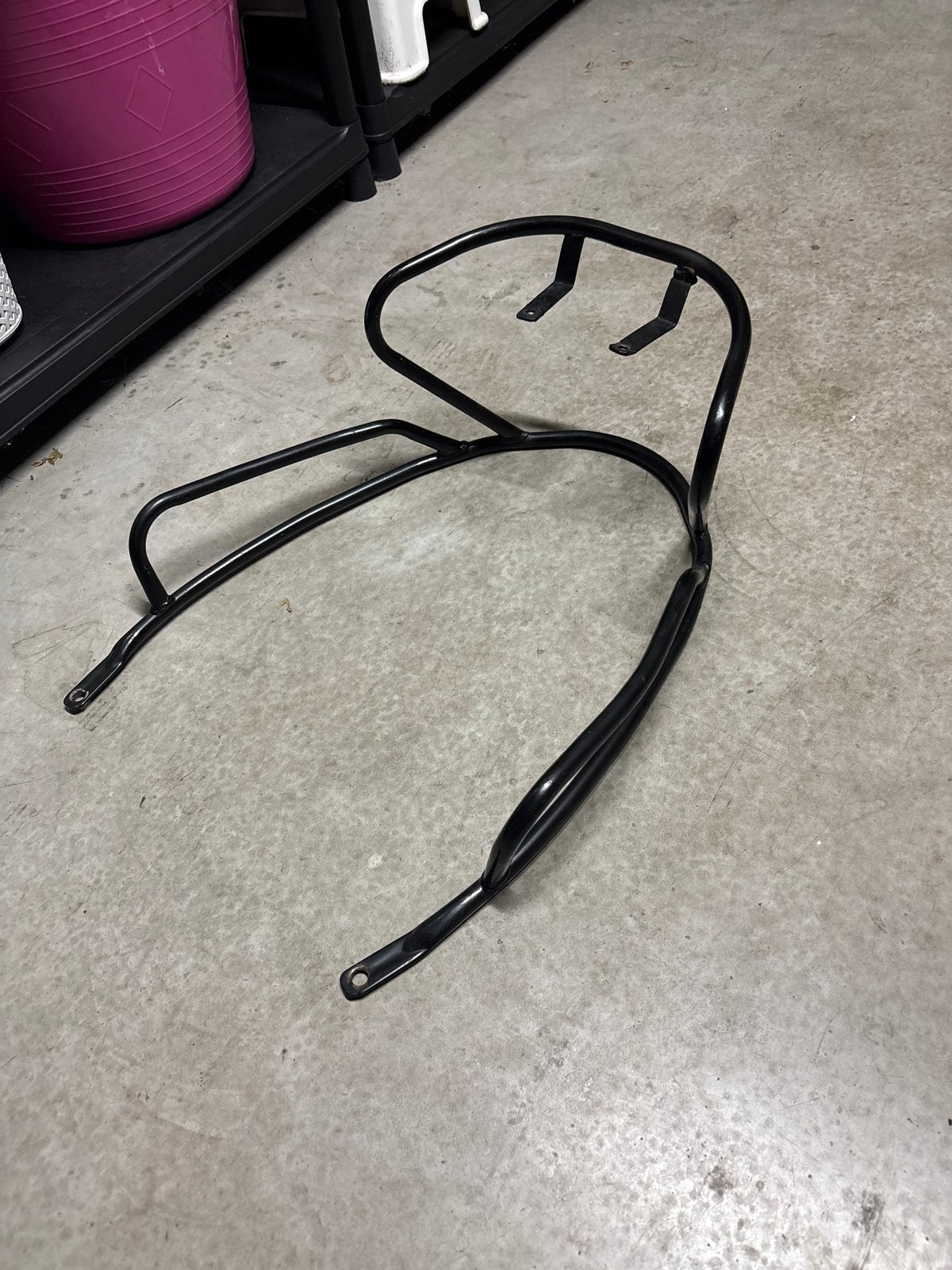 Zip valbeugels achter + zwart teller glas, Verzenden, Gebruikt