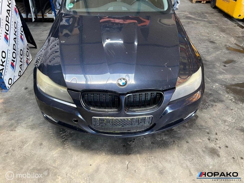 Voorkop (compleet) BMW E90 E91 zwart - M sport, Auto-onderdelen, Carrosserie en Plaatwerk, Gebruikt, Ophalen of Verzenden