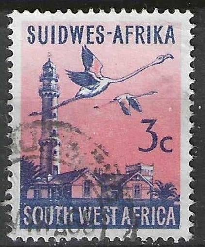 Zuid-West Afrika 1961/1962 - Yvert 258A - Swakopmund (ST), Verzenden, Overige landen, Gestempeld