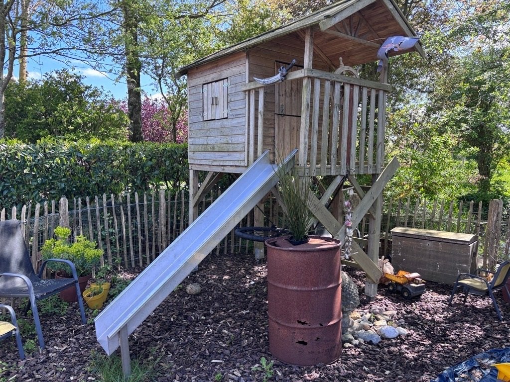 RVS glijbaan 210 cm x 45 cm, Kinderen en Baby's, Ophalen, Zo goed als nieuw, Glijbaan