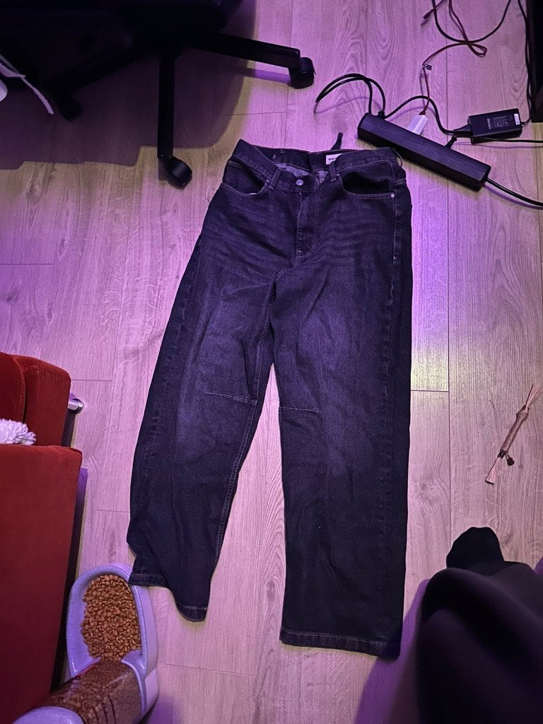 Baggy spijkerbroek BERSHKA 38, Kleding | Heren, Nieuw, W32 (confectie 46) of kleiner, Ophalen of Verzenden, Bershka
