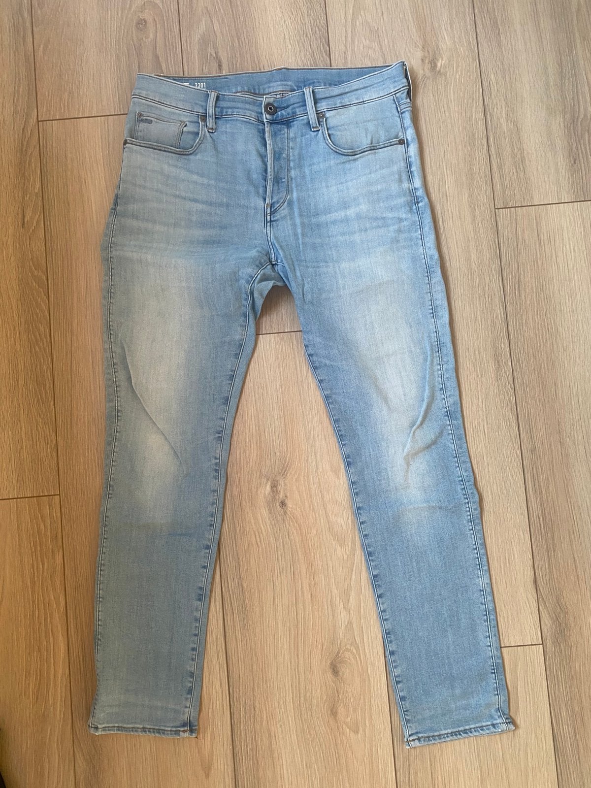Heren spijkerbroek, Kleding | Heren, Ophalen of Verzenden, Zo goed als nieuw, Blauw, W33 - W34 (confectie 48/50)