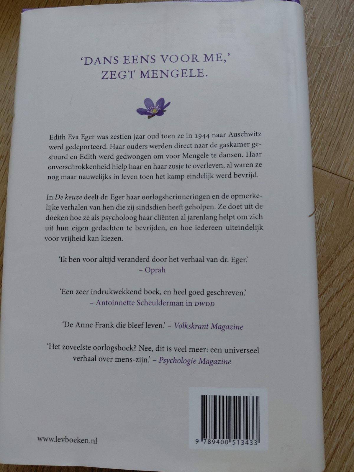 De Keuze - Leven in Vrijheid - Edith Eva Eger (Gebonden), Boeken, Ophalen of Verzenden, Nieuw