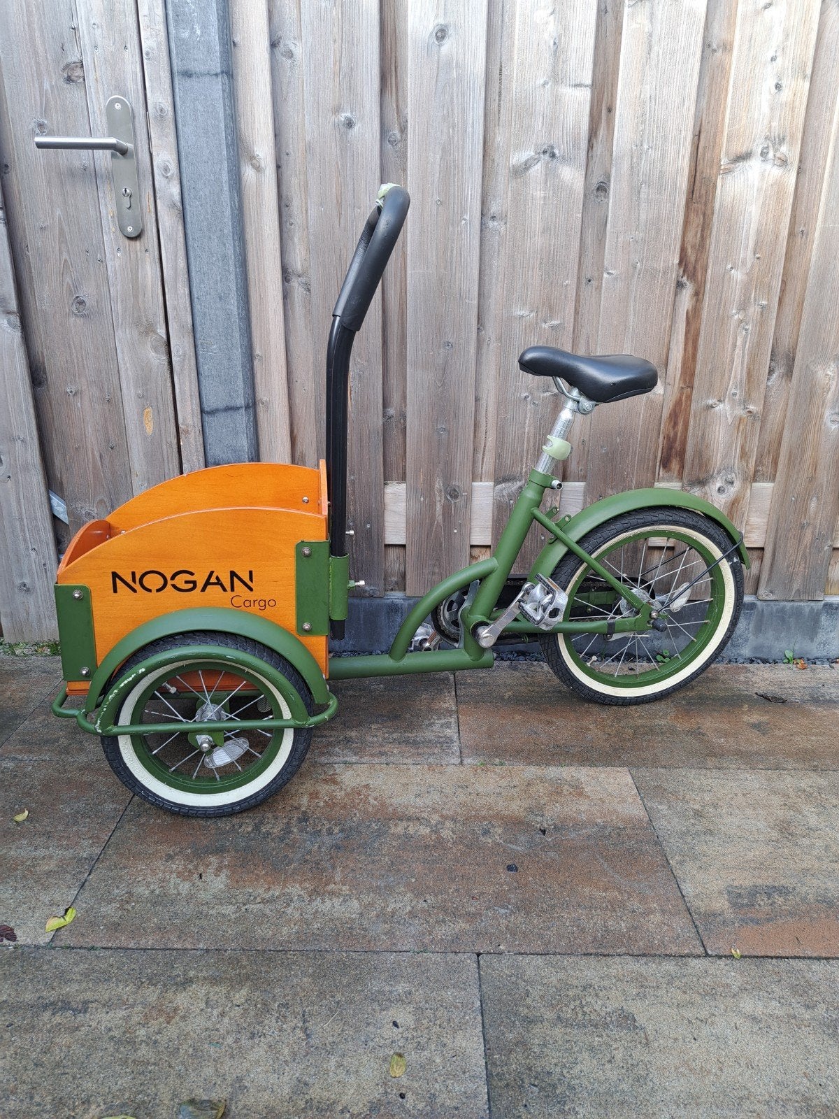 Nogan kinder bakfiets 16 inch, Fietsen en Brommers, Ophalen, Gebruikt, Kinderkar, Minder dan 20 kg