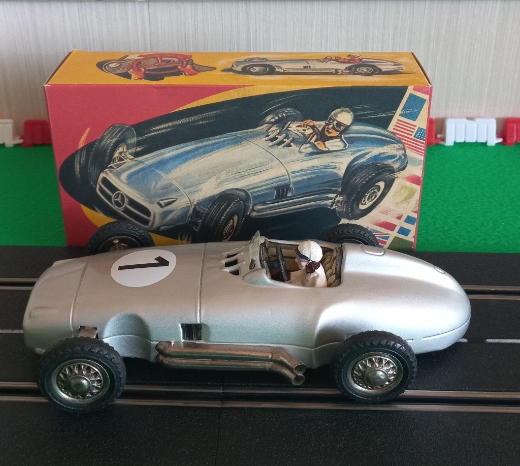 JNF Record Mercedes Nr. 82 in Repro box 1:24, Ophalen of Verzenden, Zo goed als nieuw, Overige typen, Overige merken