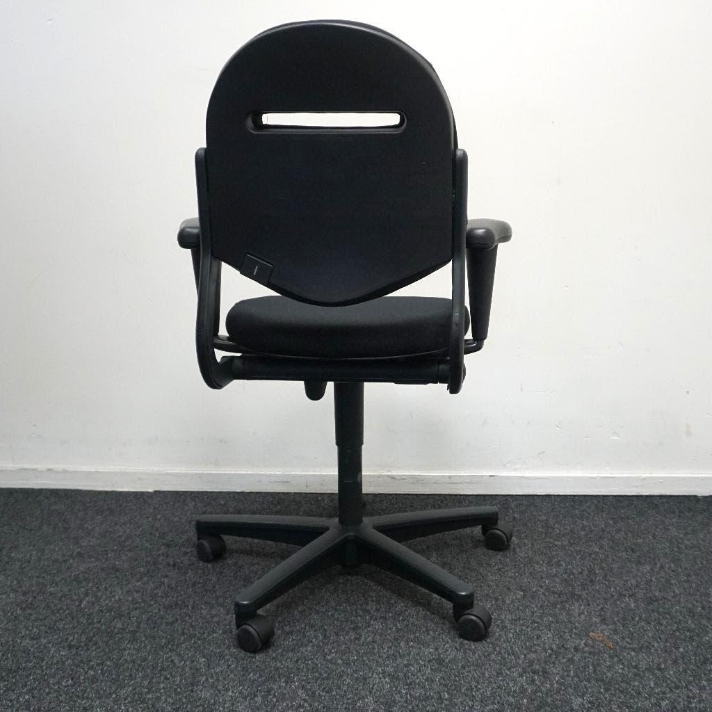 Ahrend 220 Bureaustoel | Nieuw Gestoffeerd | Zwart |, Huis en Inrichting, Bureaustoelen, Gebruikt, -, Zwart, -