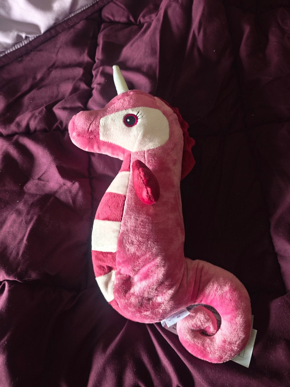 Warmies magnetron beanbag knuffel zeepaardje - nieuw, Kinderen en Baby's, Overige merken, Verzenden, Overige typen, Nieuw