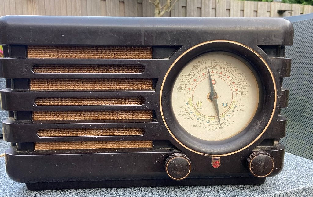 Antieke radio, Ophalen, Gebruikt, Radio