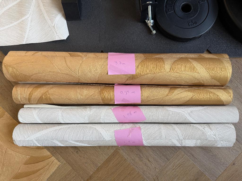 Arte behang rest stukken. Spiral bone & Musa., Ophalen of Verzenden, Minder dan 10 m²