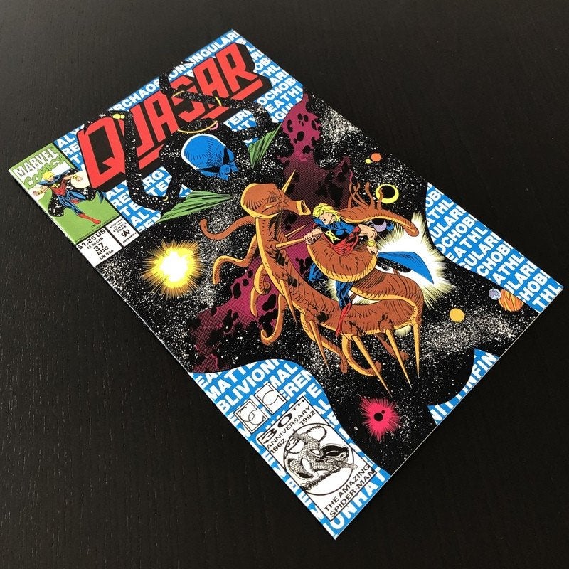 Quasar Vol.1 #37 (1992) VF (8.0), Eén comic, Amerika, Marvel Comics, Ophalen of Verzenden