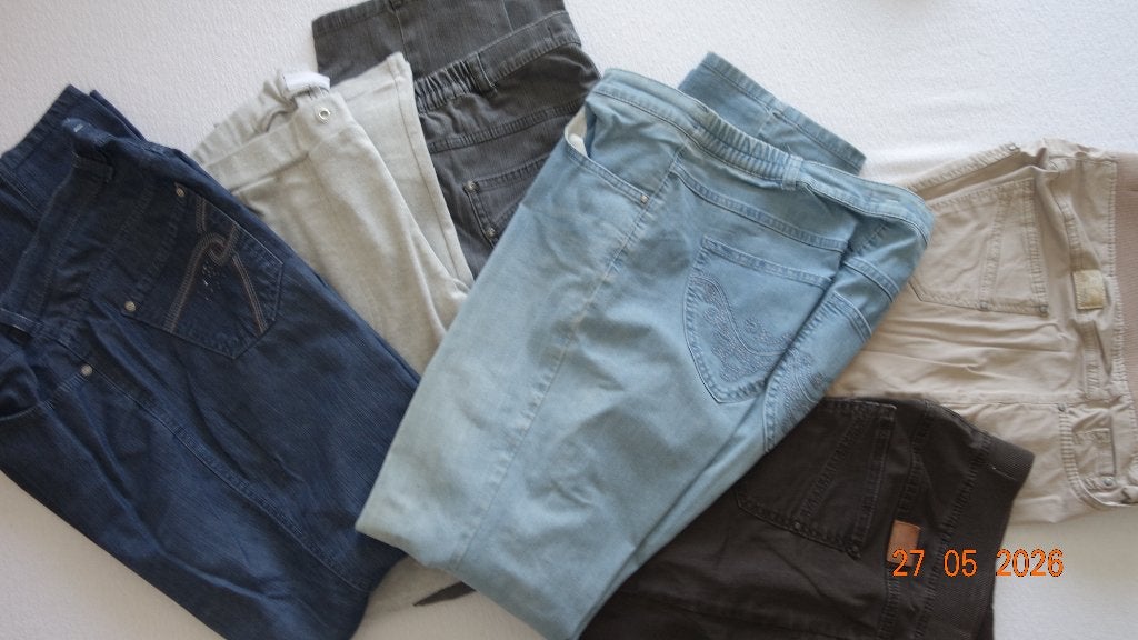 Spijker broeken, Kleding | Dames, Spijkerbroeken en Jeans, Gedragen, W30 - W32 (confectie 38/40), Overige kleuren, Ophalen of Verzenden