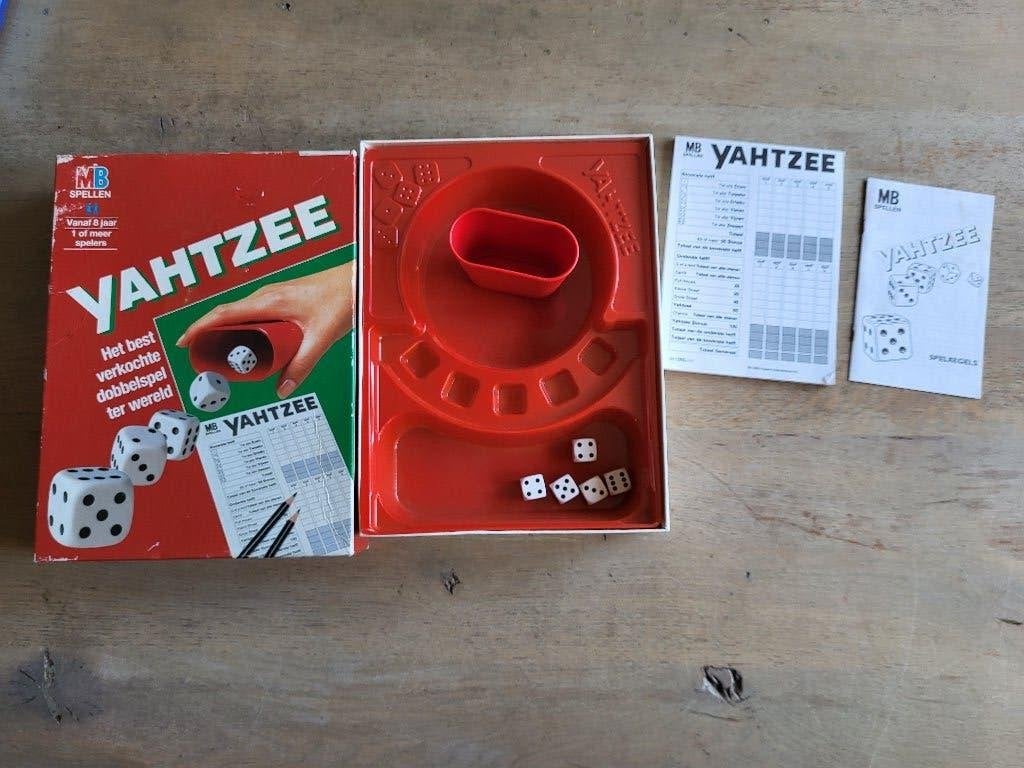 spel Yahtzee, Vijf spelers of meer, Ophalen of Verzenden, Gebruikt