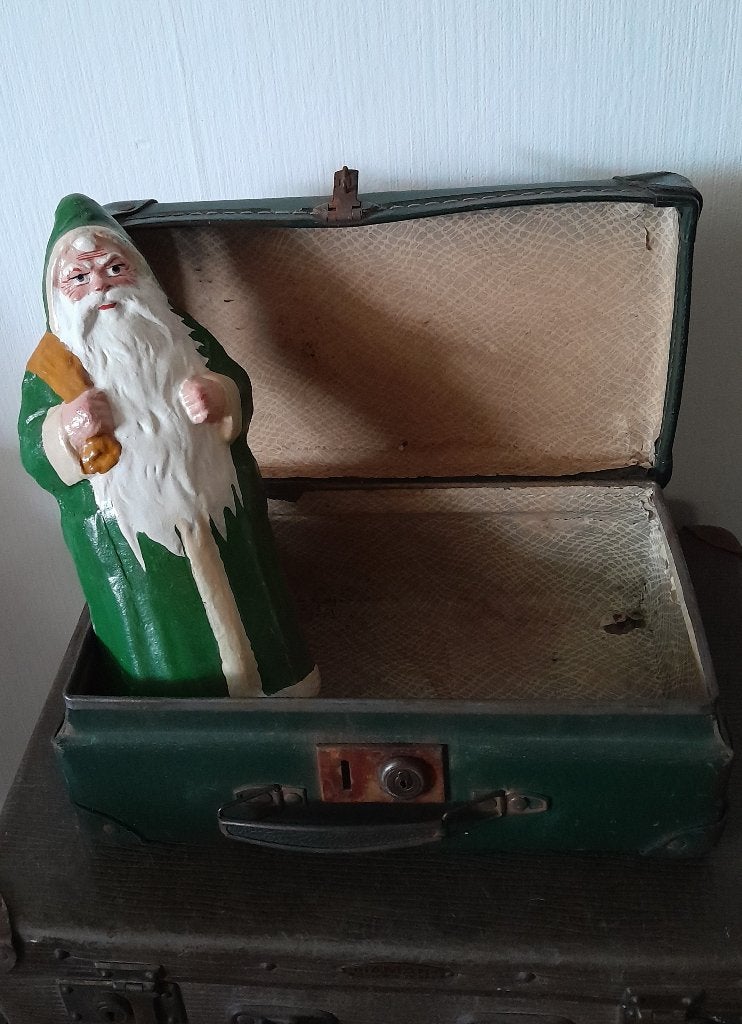 ~ Oude Groene Koffer, Ophalen of Verzenden