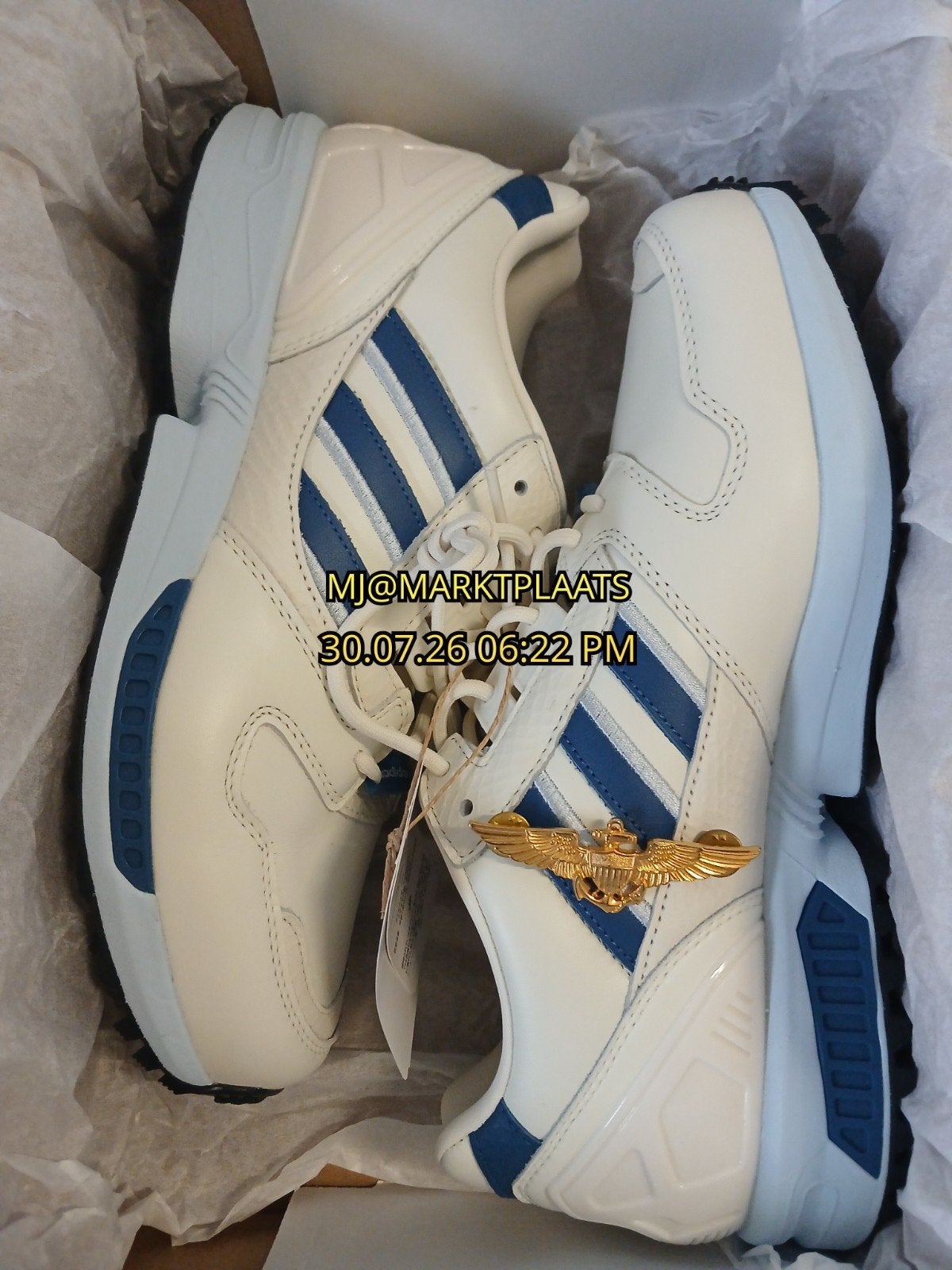 Adidas ZX 8000 Torsion Golf JQ3446 maat 43 1/3, Kleding | Heren, Schoenen, Ophalen, Wit, Nieuw, Sneakers of Gympen