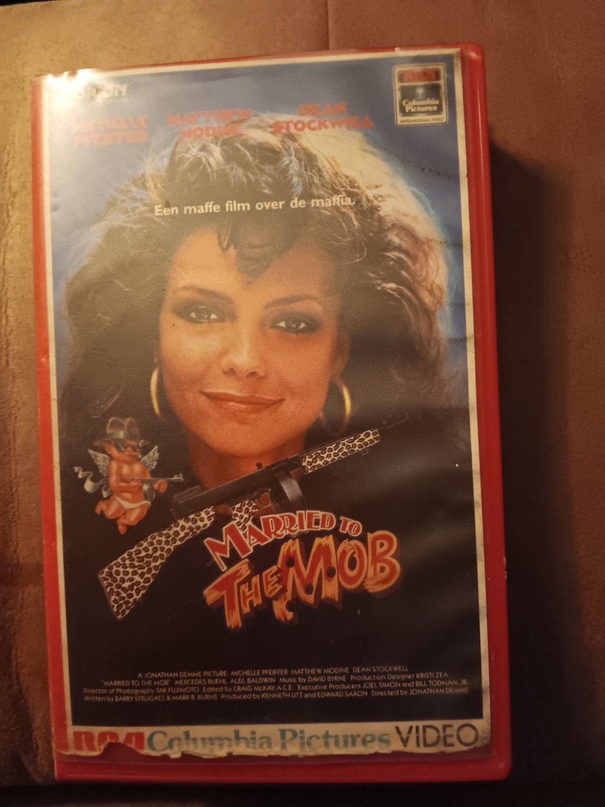 married to the mob vhs videoband ex rental videotheek, Vanaf 16 jaar, Ophalen of Verzenden, Gebruikt, Horror