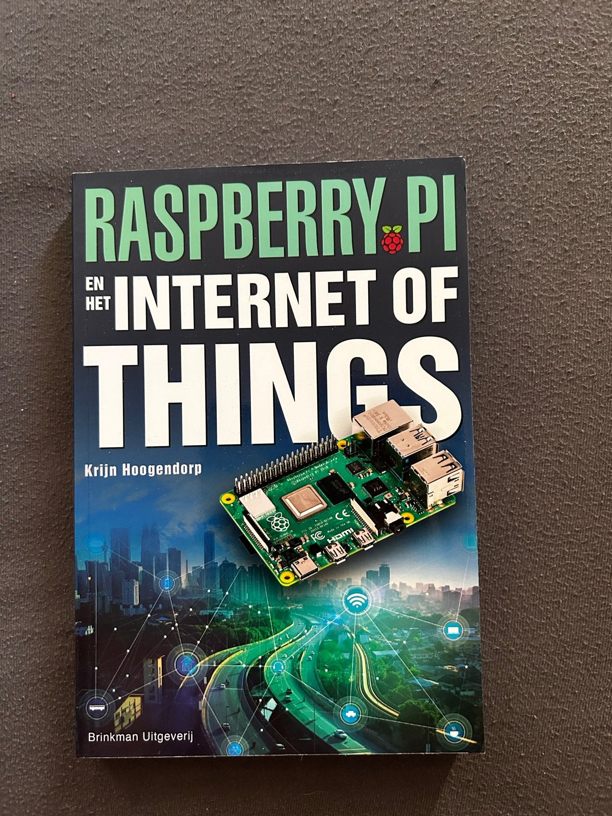 Boek Raspberry Pi en het Internet of Things, Boeken, Ophalen of Verzenden, Zo goed als nieuw, Hardware