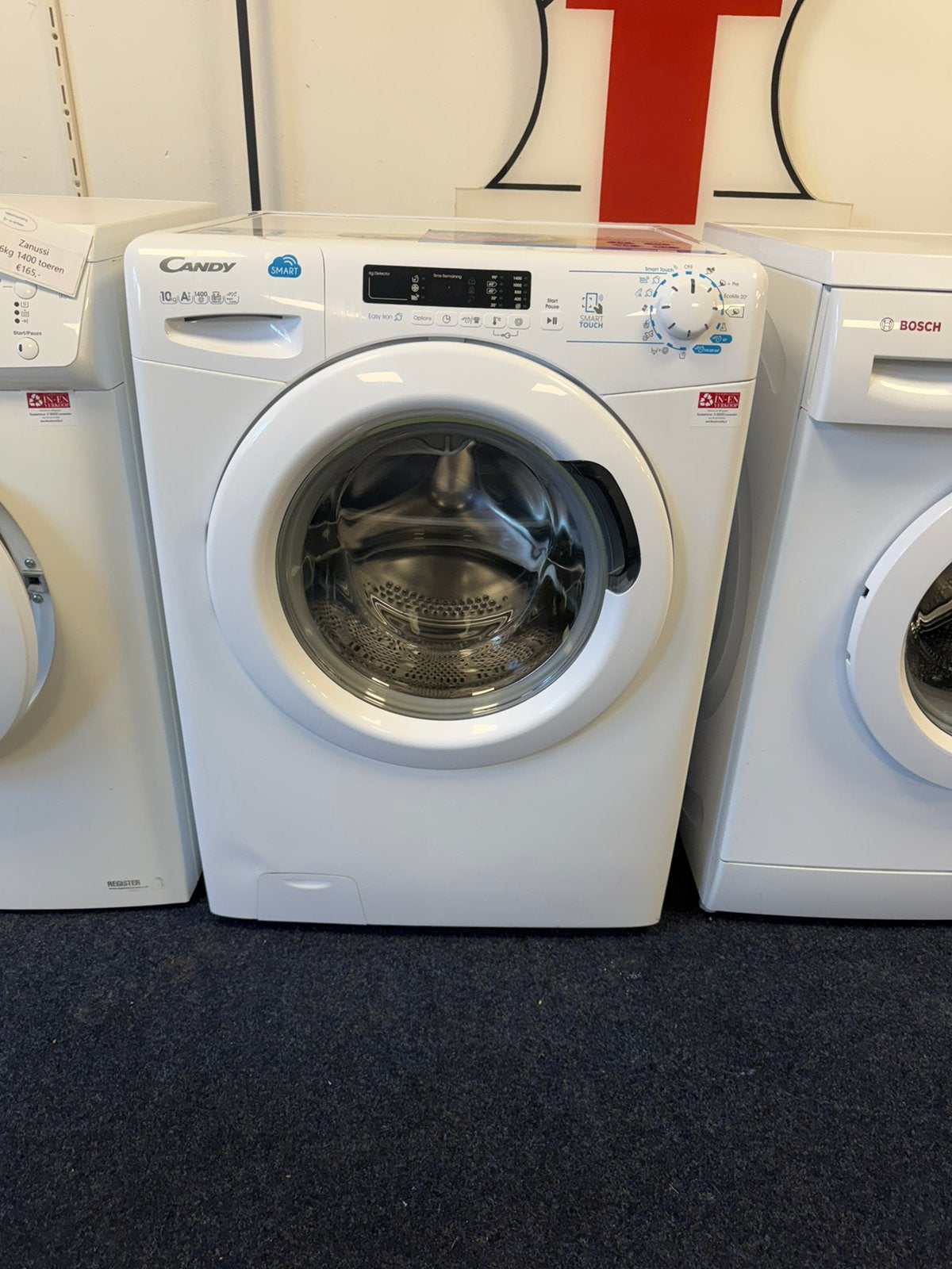 Candy smart 10kg 1400 toeren incl garantie&bezorgen, Witgoed en Apparatuur, Wasmachines, Ophalen, 10 kg of meer, Candy, Nulachtenvijftig.nl
