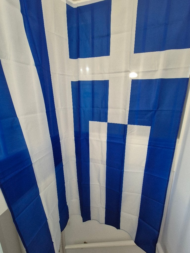 Vlag - Griekenland (~ 151,50 x 201), Diversen, Ophalen of Verzenden, Zo goed als nieuw
