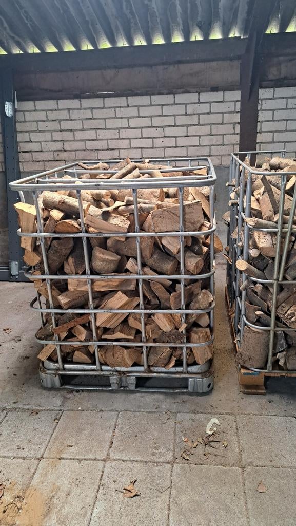 Goed gedroogd eiken/beuken haardhout, Minder dan 3 m³, Ophalen of Verzenden, Beukenhout, Blokken