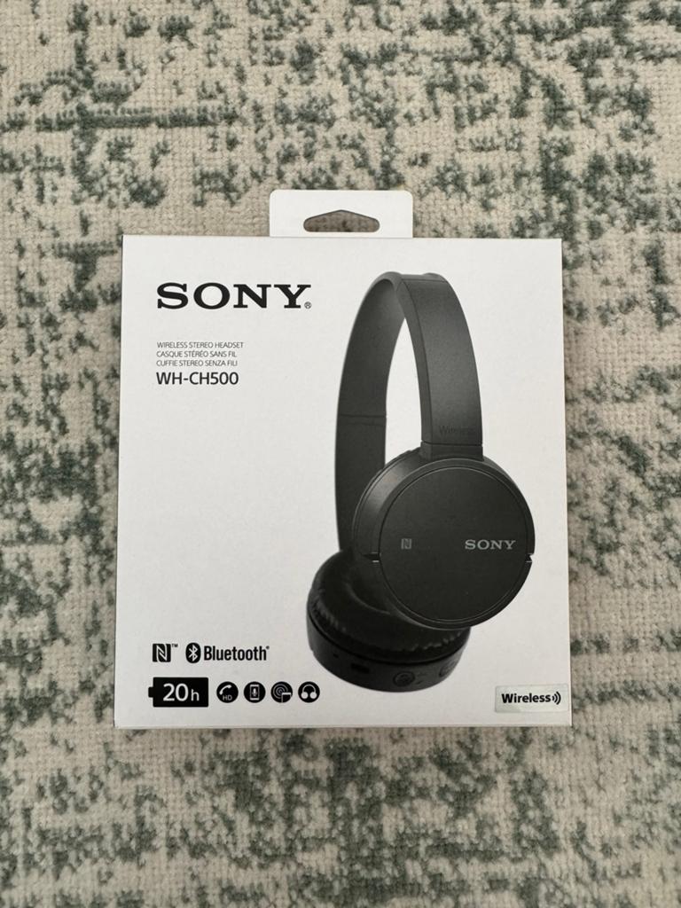 Sony WH-CH500 Koptelefoon - nieuwstaat, Ophalen of Verzenden, Zo goed als nieuw, Sony, Bluetooth