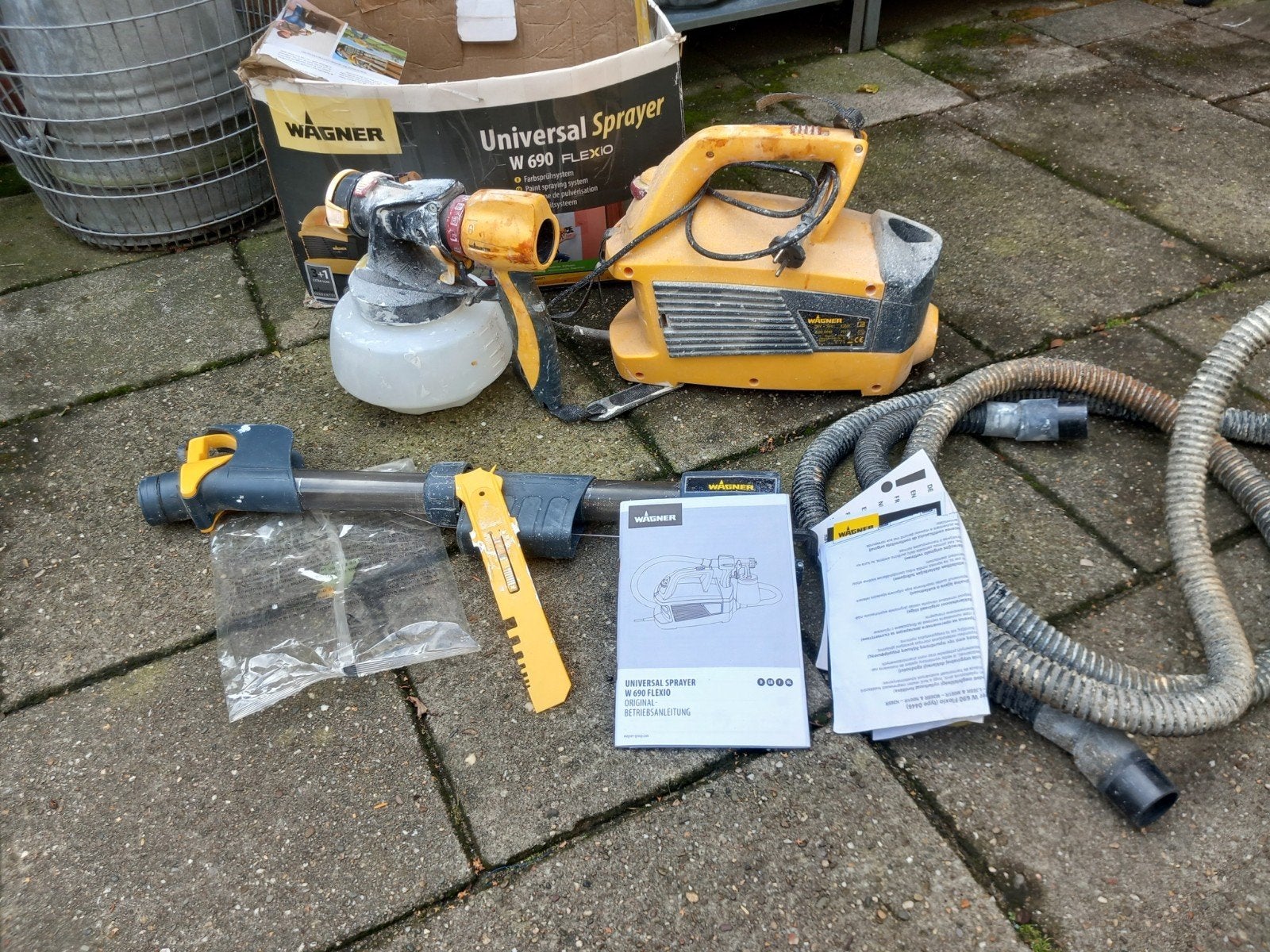 wagner universal sprayer w690 flexio, Ophalen, Verfspuit of Verfpomp