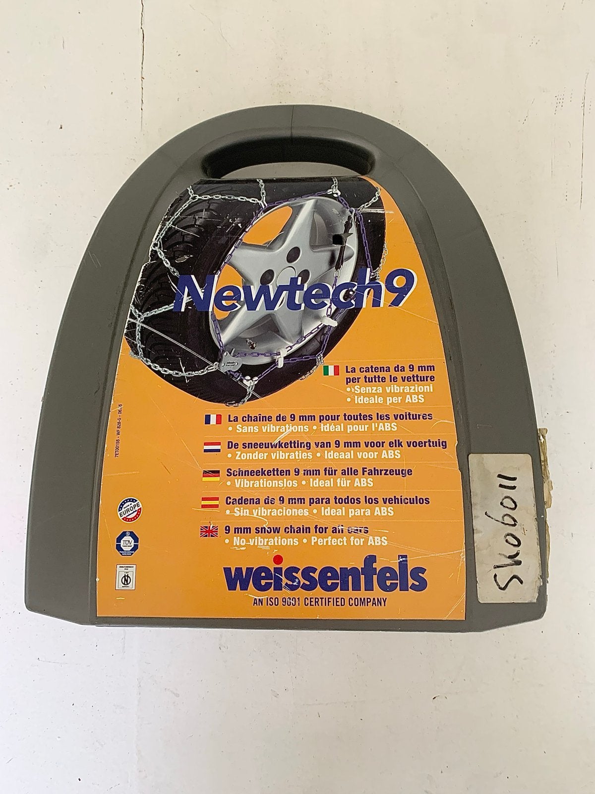 Weissenfels Newtech 9 Sneeuwkettingen - 9mm voor diverse ban, Auto diversen, Sneeuwkettingen, Ophalen of Verzenden, Zo goed als nieuw