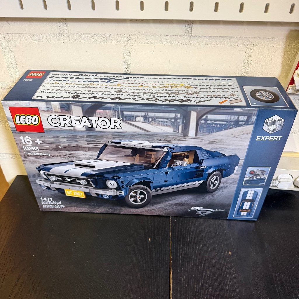 Te Koop: LEGO Creator Expert 10265 – Ford Mustang, Lego, Nieuw, Compleet, Ophalen of Verzenden