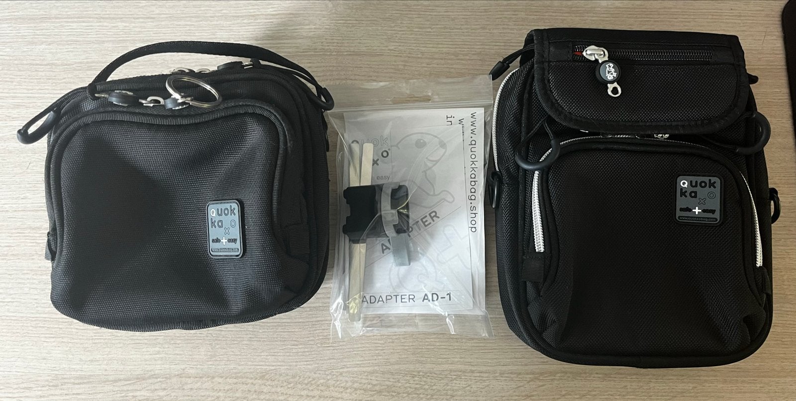 Quokka Bag tassen en adapter AD-1, Ophalen of Verzenden, Gebruikt
