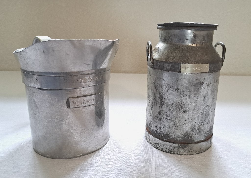 1957 maatkan melk Haarlem mini melkbus Ons belang Staphorst, Antiek en Kunst, Verzenden
