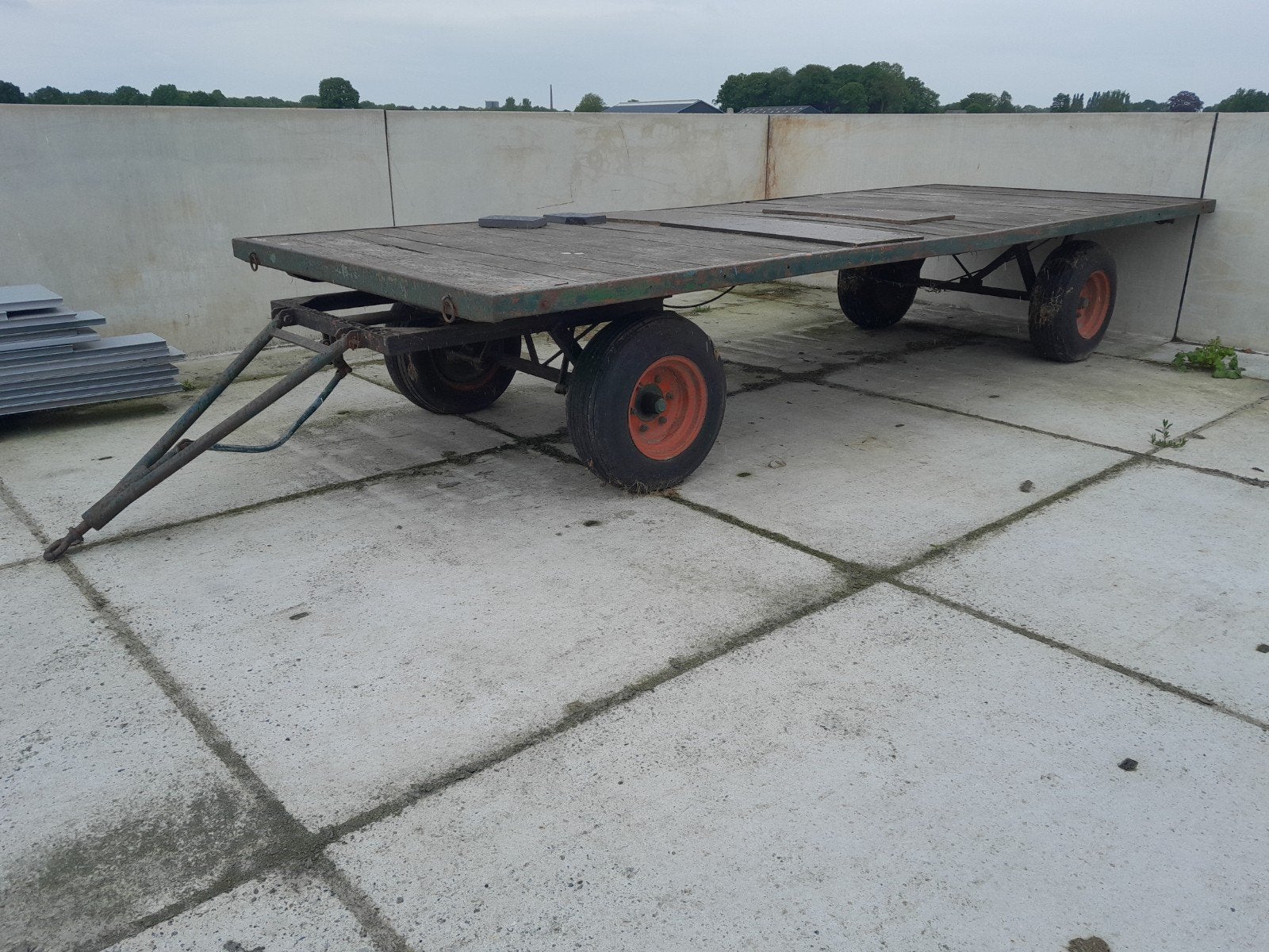 Landbouwwagen 600 x 200, Zakelijke goederen, Agrarisch | Werktuigen, Ophalen, Transport