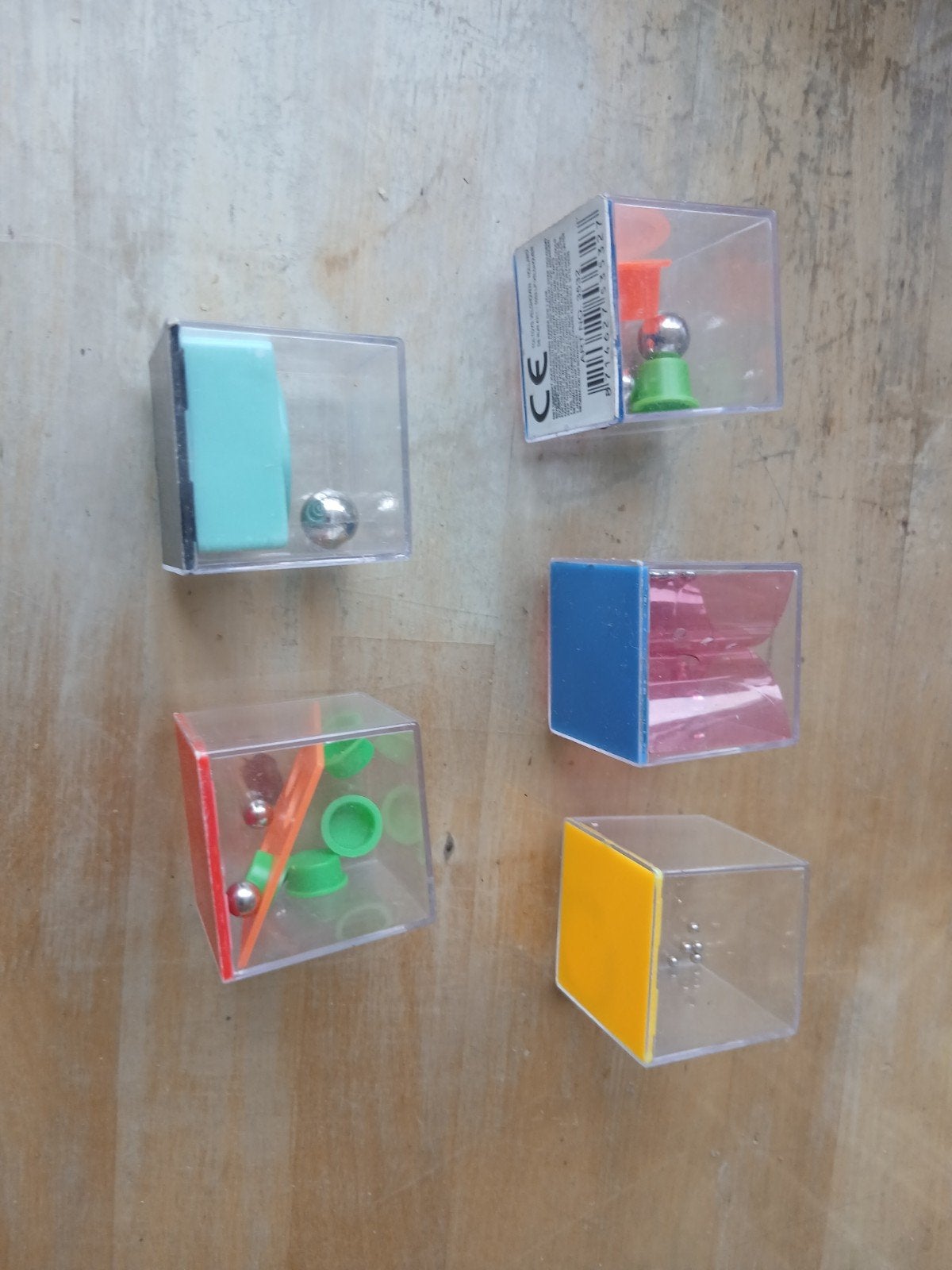 5 Breinbreker Puzzel Kubussen - Uitdagend Denkspel, Ophalen of Verzenden, Overige typen