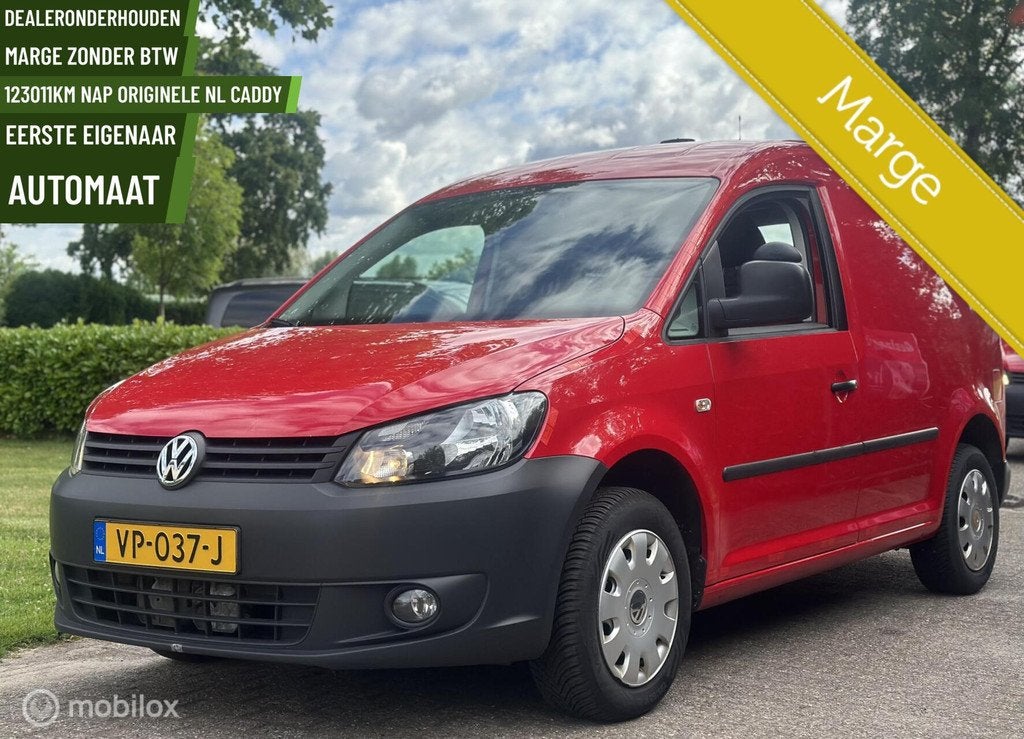 Volkswagen Caddy L1H1 1.6 TDI 102 PK Automaat Airco Marge, Euro 5, Gebruikt, 4 cilinders, Volkswagen