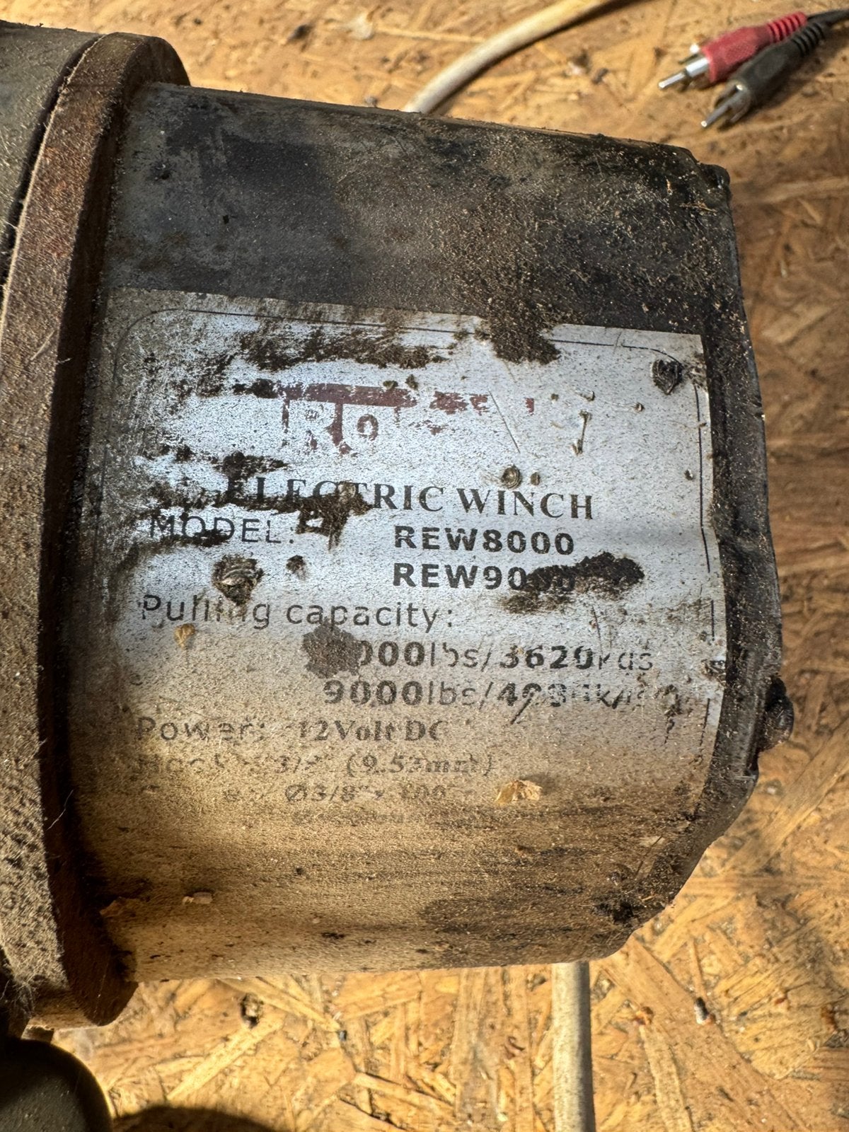Ramsey rew 8000 winch, Ophalen of Verzenden, Zo goed als nieuw