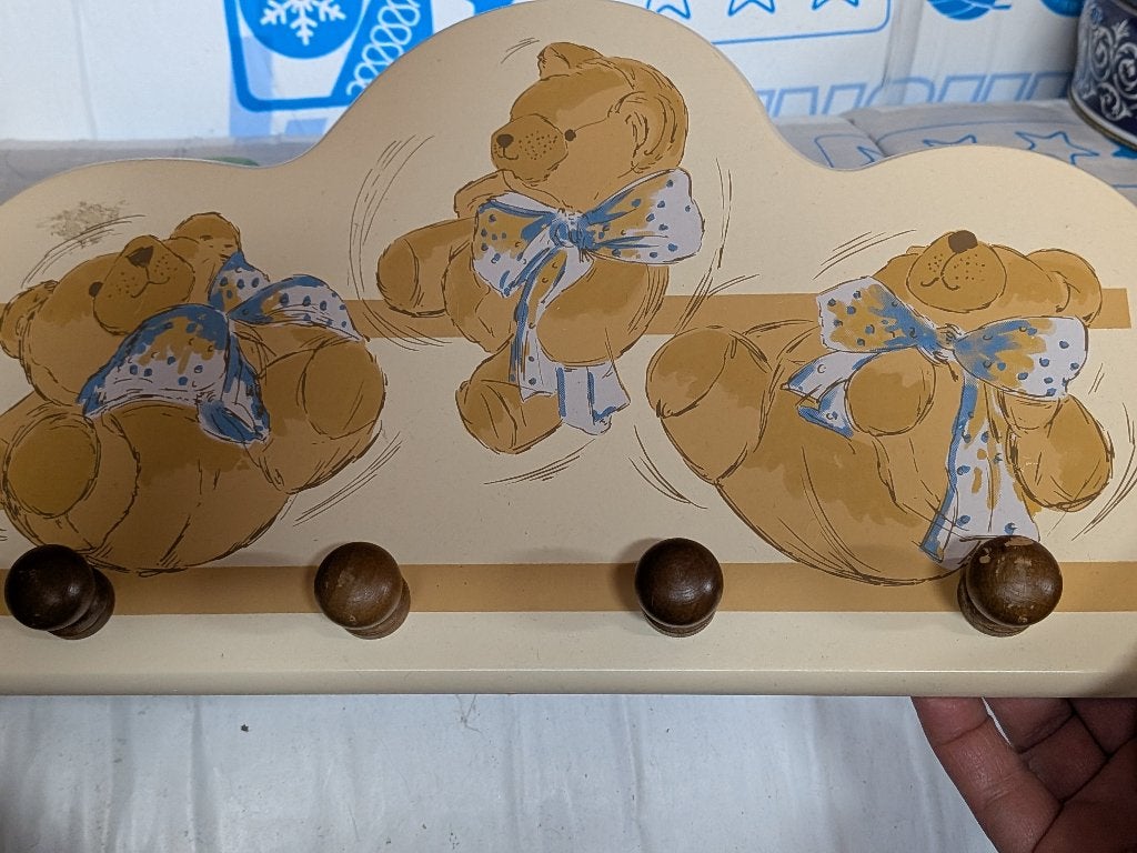 babykapstokje, Ophalen of Verzenden, Zo goed als nieuw, Kapstokje