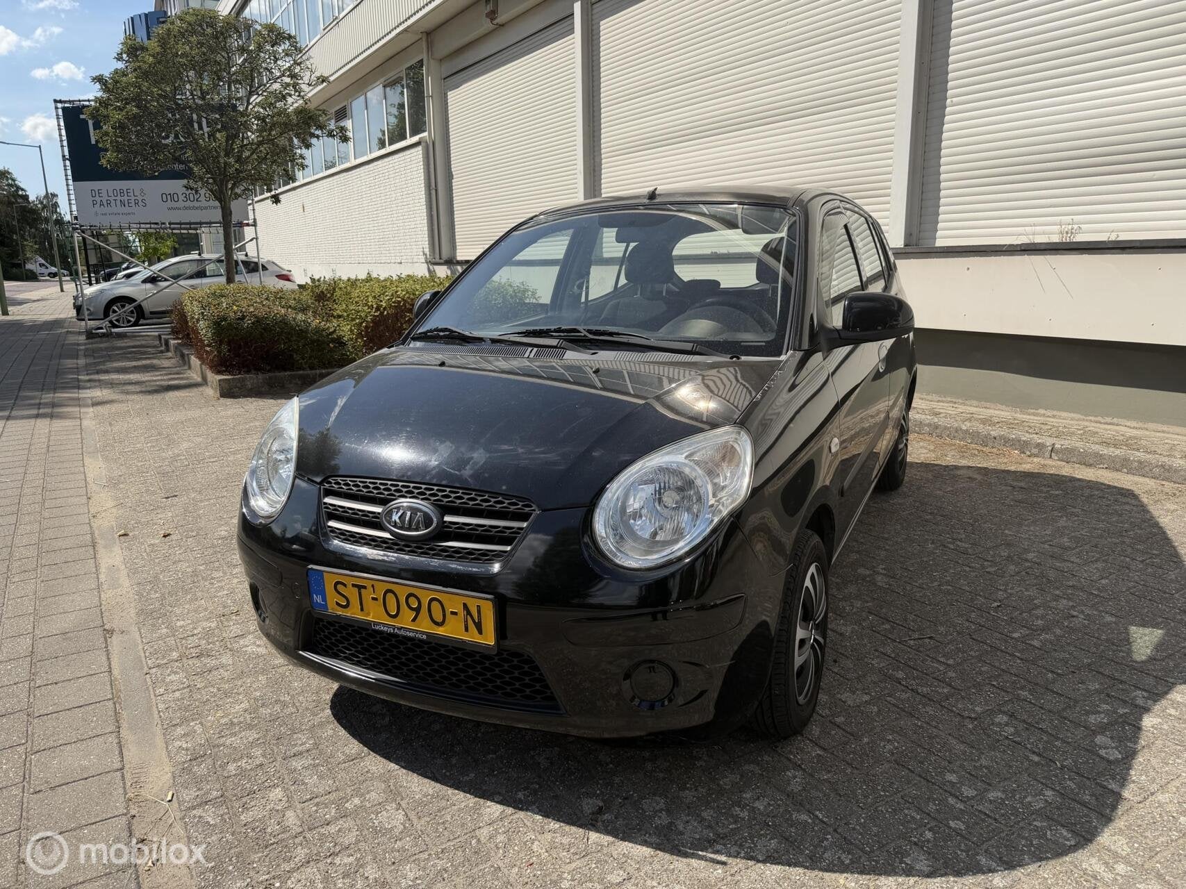 Kia Picanto 1.1 SportbyKia, Gebruikt, 4 cilinders, 400 kg, Zwart