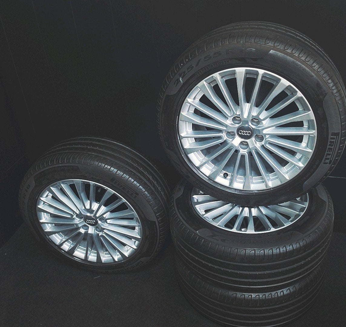 audi A6 4K 18 inch velgen met pirelli zomerbanden, Ophalen of Verzenden, 18 inch, Audi, X