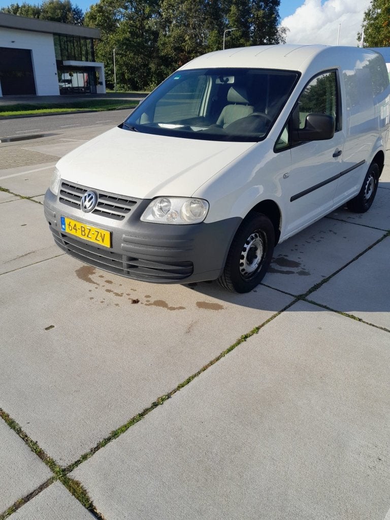 Volkswagen Caddy 2.0 SDI 51KW Bestel 2006, Auto's, Voorwielaandrijving, 4 cilinders, Wit, Grijs