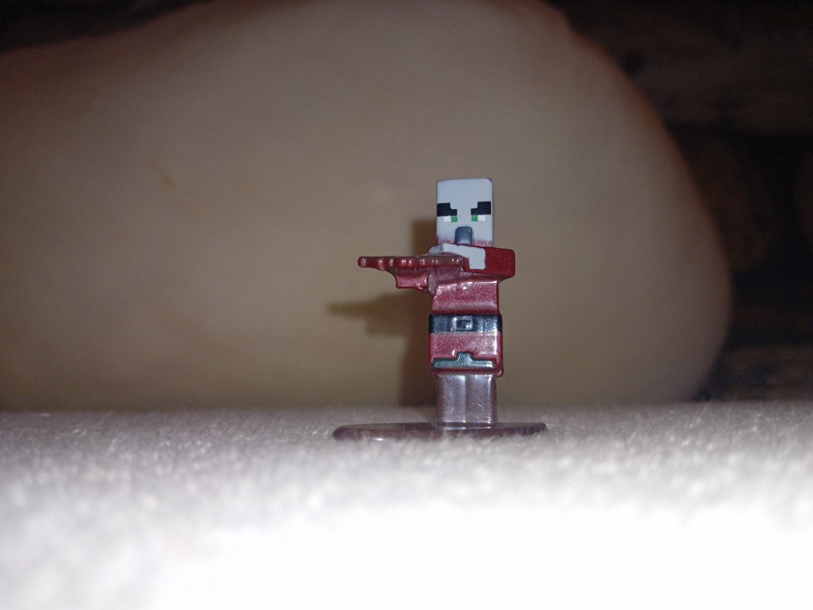Minecraft Illager Mini Figuur - Verzamelobject, Ophalen of Verzenden, Gebruikt