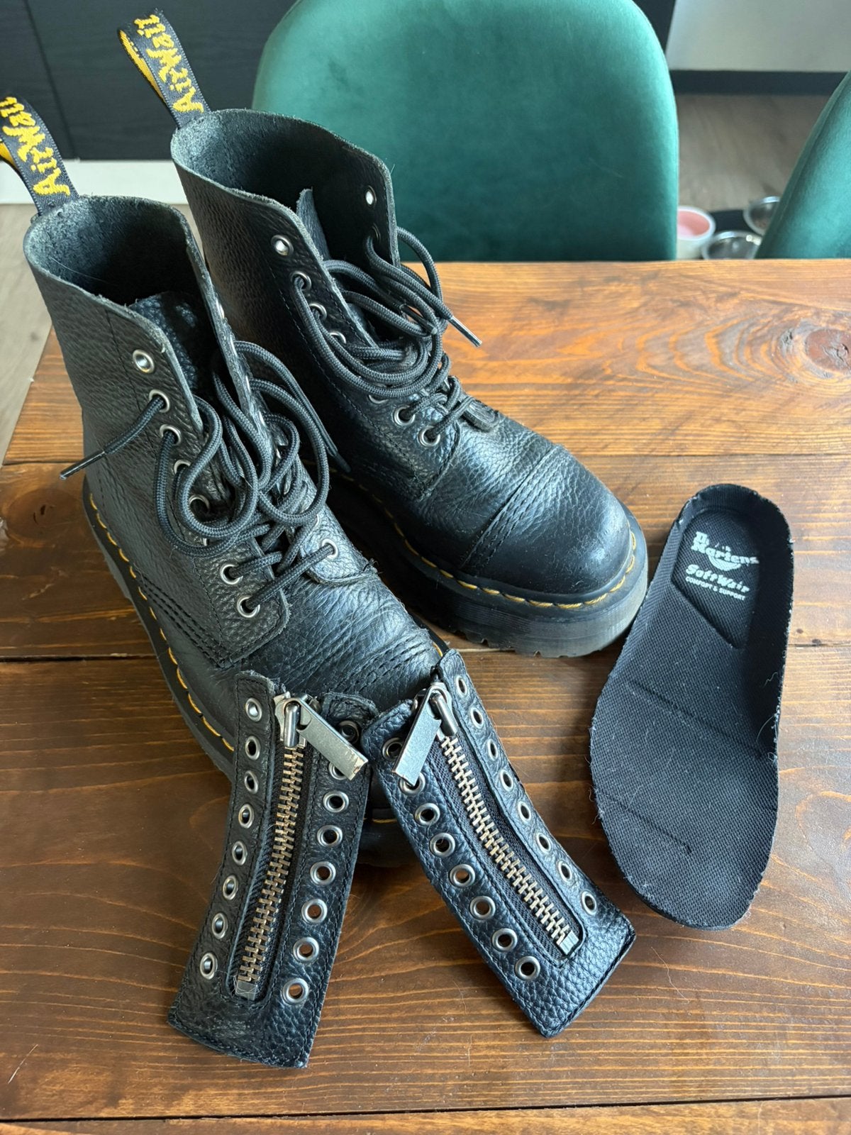 Dr Martens Sinclair maat 37, Kleding | Dames, Ophalen of Verzenden, Zo goed als nieuw, Zwart