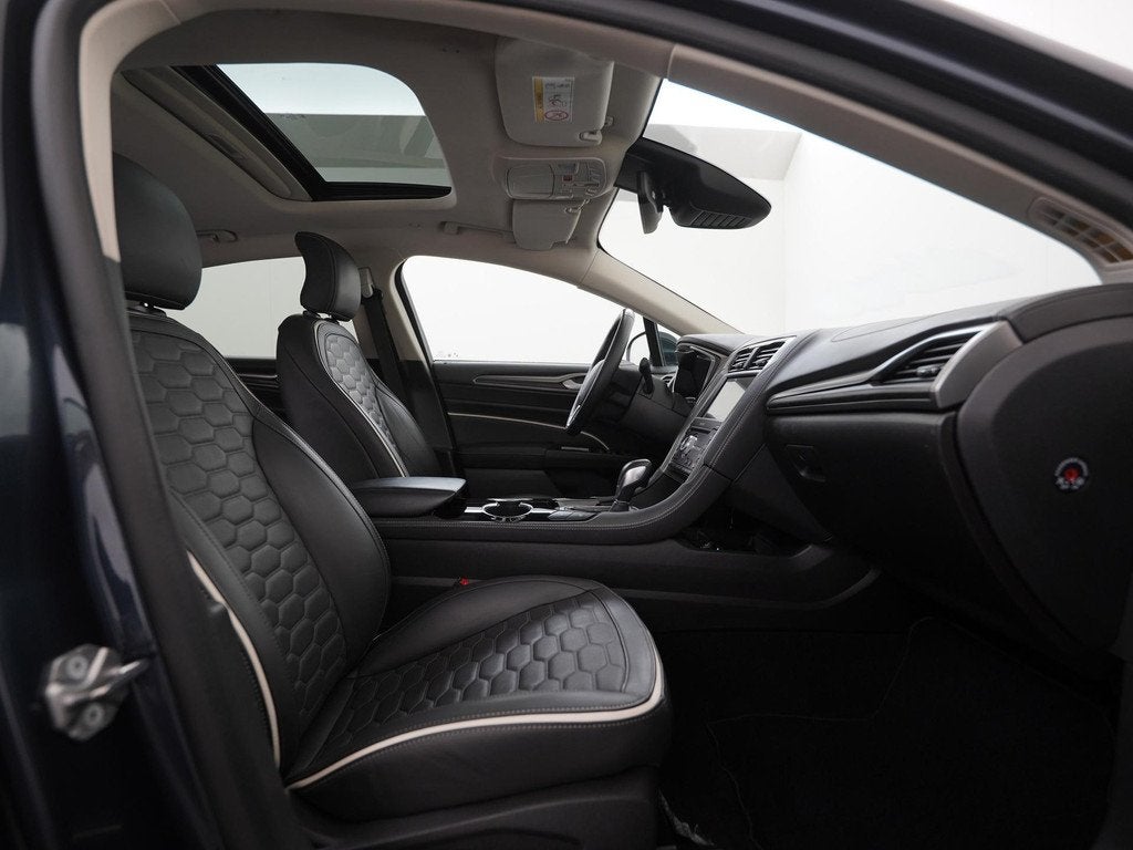 Ford Mondeo 2.0 IVCT HEV Vignale | Camera | Mem Stoel | Lede, Gebruikt, Euro 6, 4 cilinders, Blauw