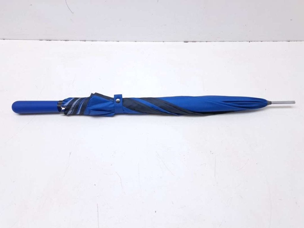 MINI Umbrella Indigo/Blazing Blue. (3 stuks op voorraad), Niet ingevuld, Blauw, Niet ingevuld, Nieuw