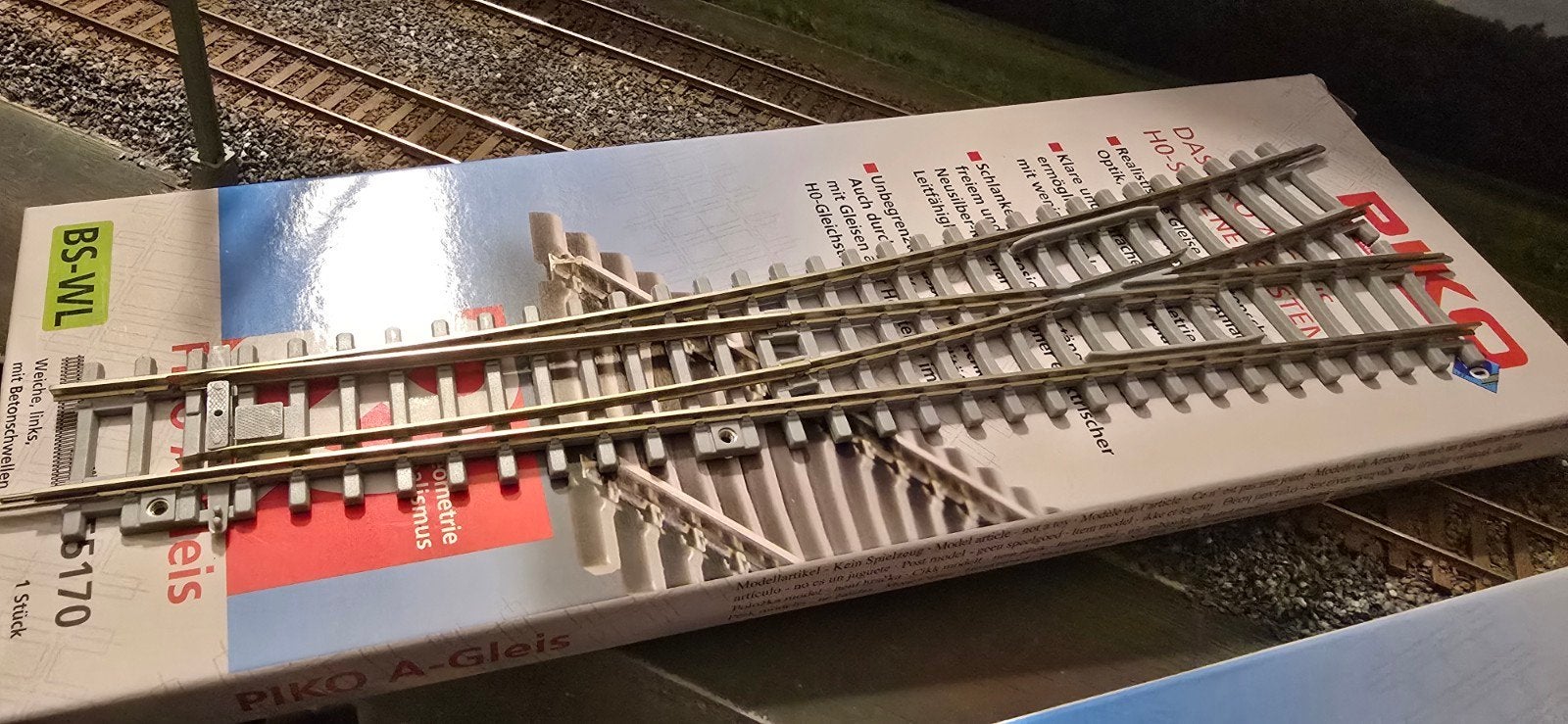 piko wissels nieuw, Gelijkstroom, Nieuw, Rails, Piko