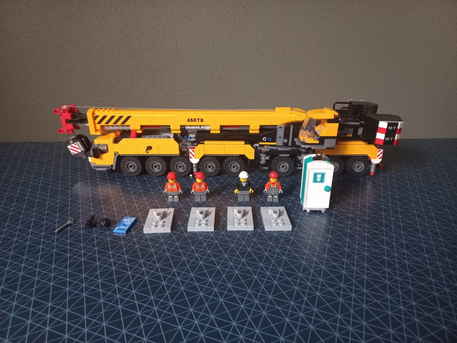 Lego City 60409 Gele Mobiele Bouwkraan, City, Lego, Ophalen of Verzenden, Zo goed als nieuw