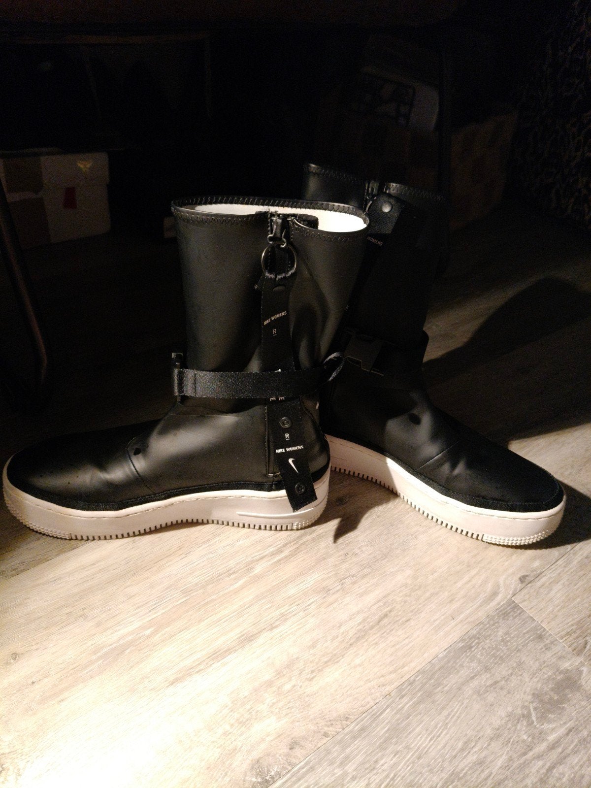 Nike Air Force 1 High Boots "Force is Female" - Zwart, Hoge laarzen, Zwart, Nike, Ophalen of Verzenden