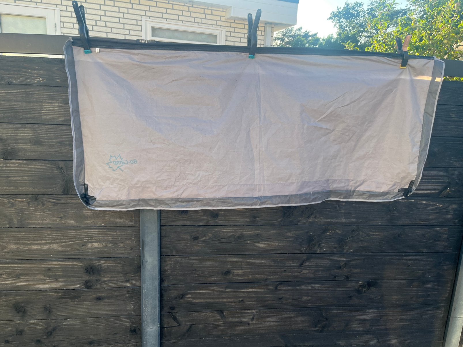 Raam luifel caravan bo-camp, Caravans en Kamperen, Ophalen, Zo goed als nieuw