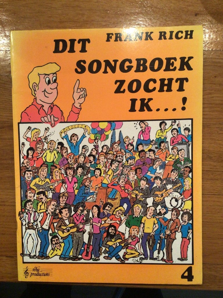 Dit songboek zocht ik van Frank Rich deel 4, Nieuw, Piano, Ophalen of Verzenden, Artiest of Componist