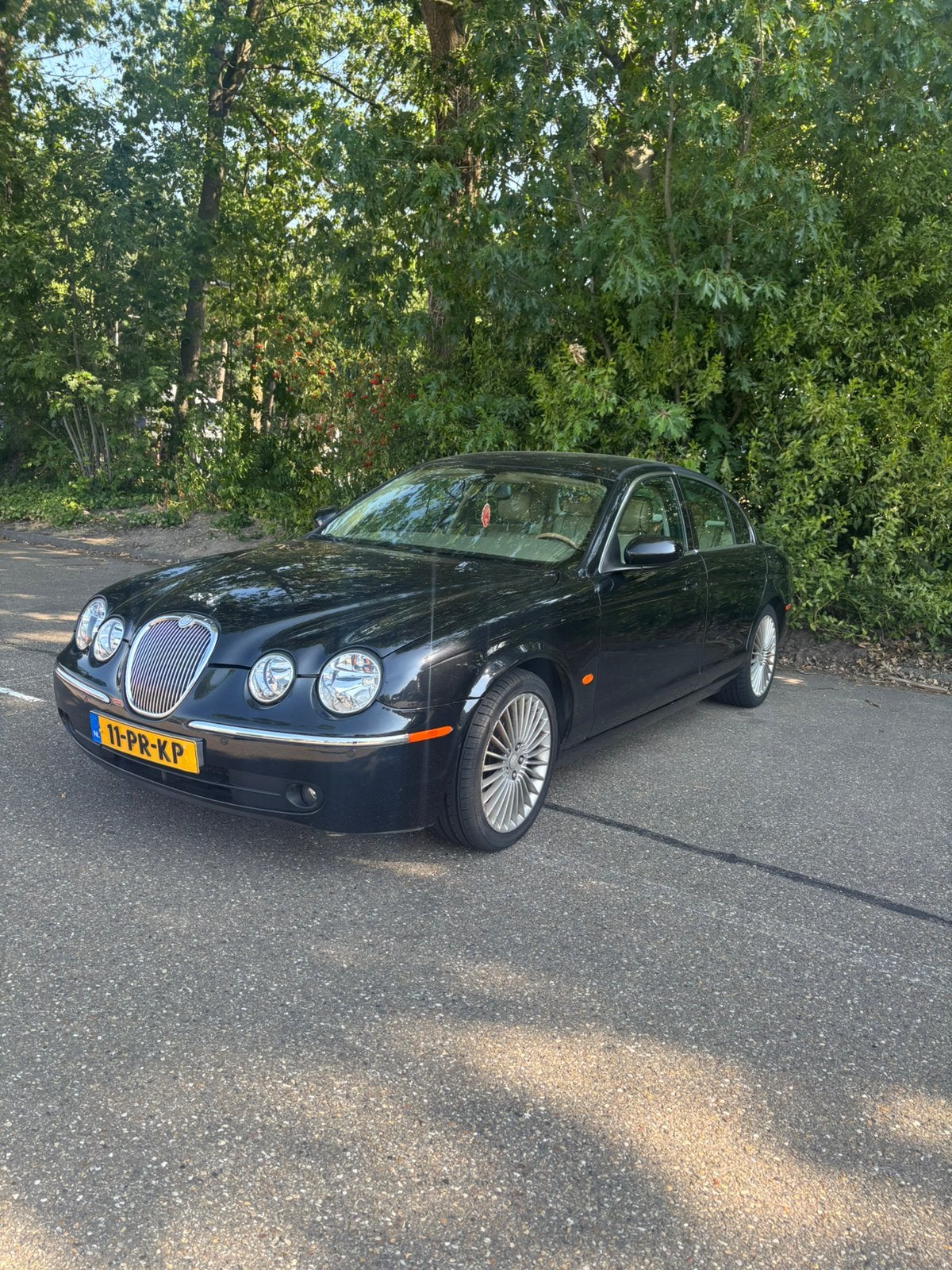 Te koop Jaguar S-Type 3.0 V6 Sport AUT 2004 Zwart, Automaat, 238 pk, Achterwielaandrijving, 1850 kg